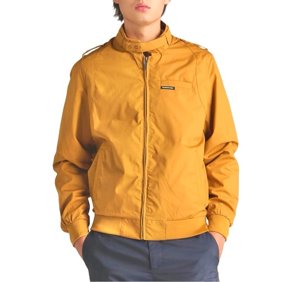 Members Only Original Iconic Racer Bomber Jacket in Wheat Men’s size M - Picture 1 of 13